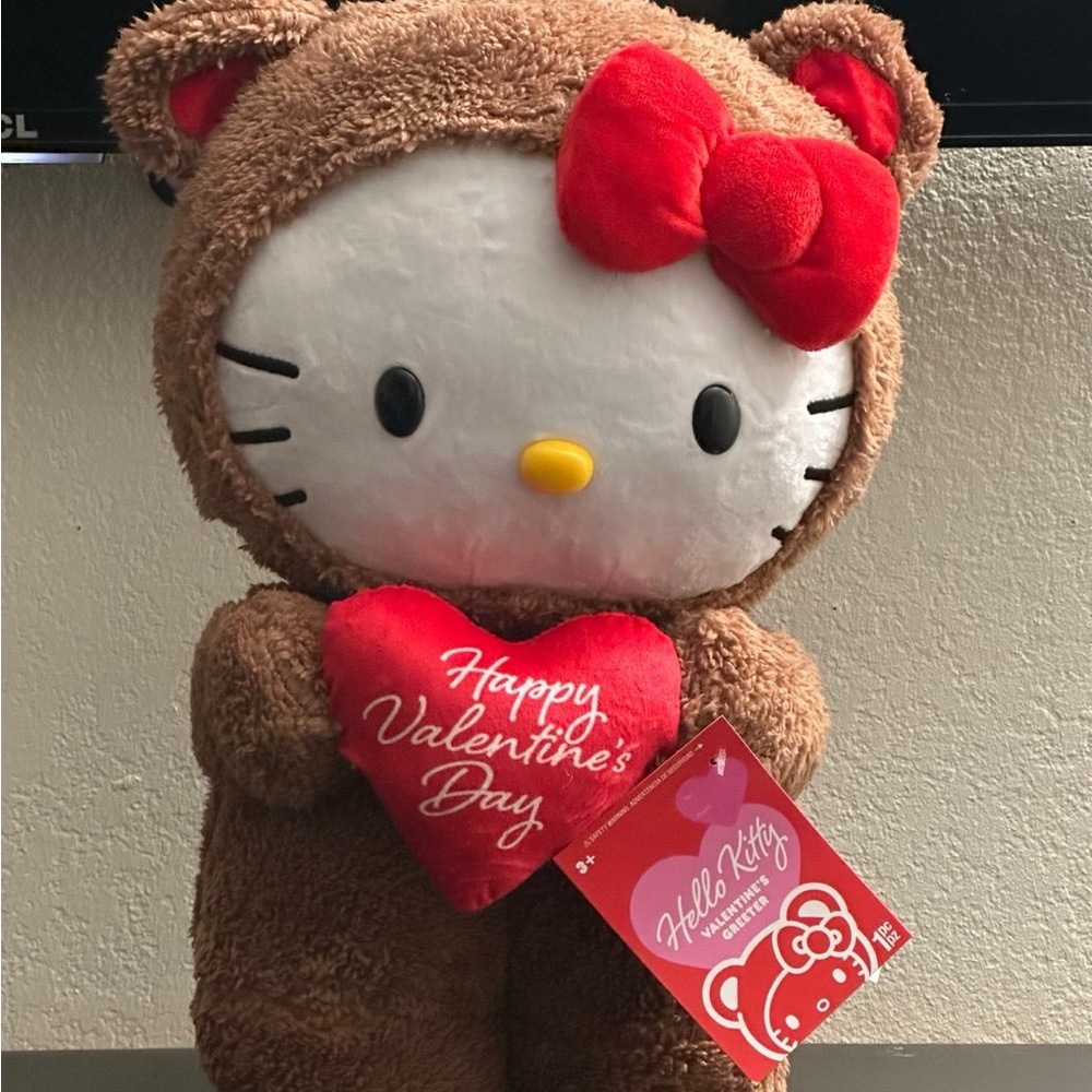 Hello Kitty Valentines Bear Greeter 2026